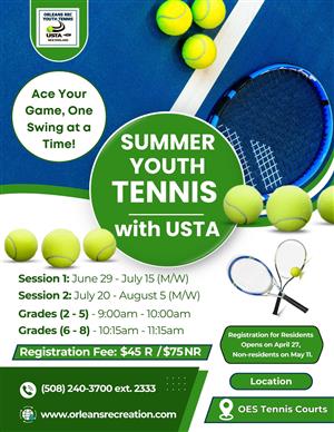Summer Tennis with USTA