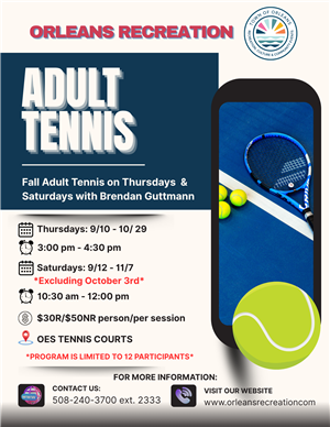 Fall Adult Tennis