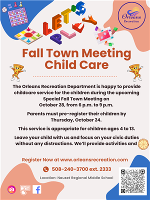 Special Fall Town Meeting