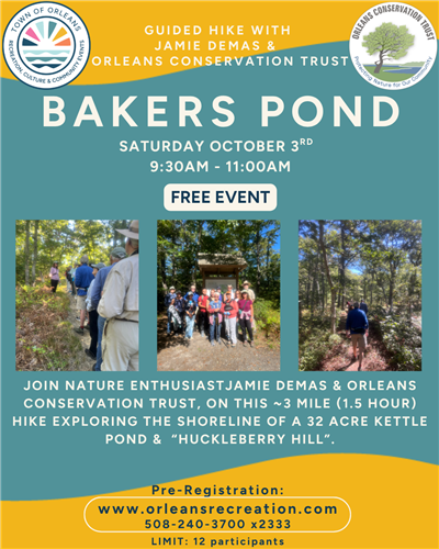 bakers pond 2026
