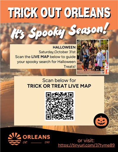 trick treat map