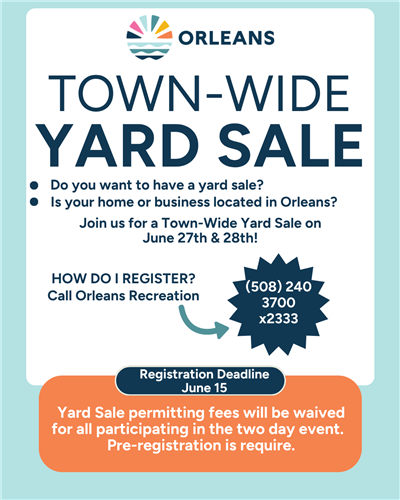 yard sale registration